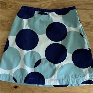 Boden Polka Dot Skirt